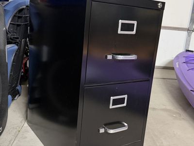 2-Drawer Metal File Cabinet for Filing