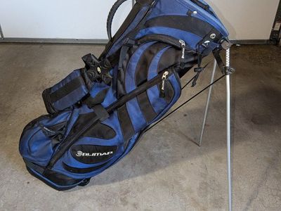 Orlimar 8 way stand golf bag like new