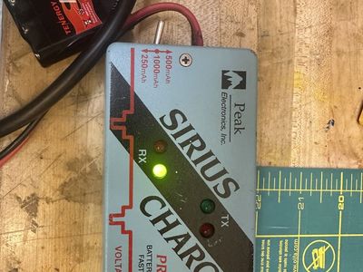 Peak Electronics battery charger with 12V power supply