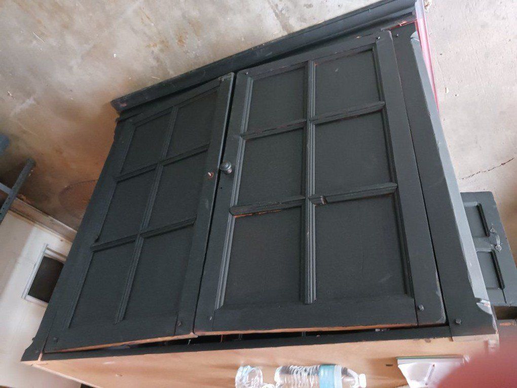 top of armoire storage