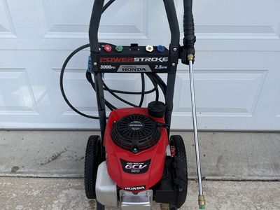 Honda Powerstroke 3000 Psi 2.5 GPM Pressure washer
