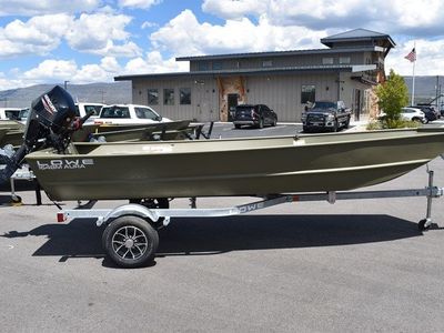 2024 Lowe 1648M Aura Jon With 25HP ELHPT Mercury Engine and Trailer!!