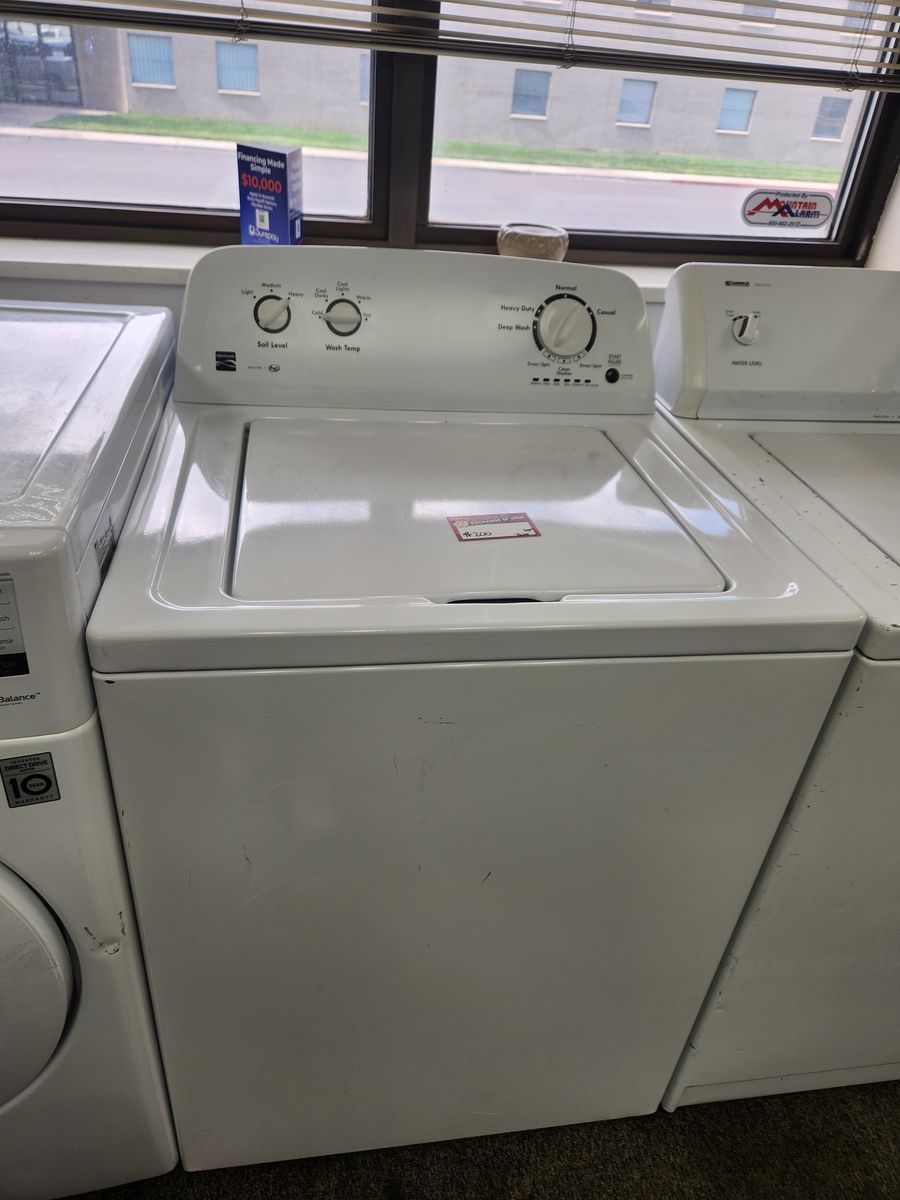 Kenmore Top-Load Washing Machine - White, Used