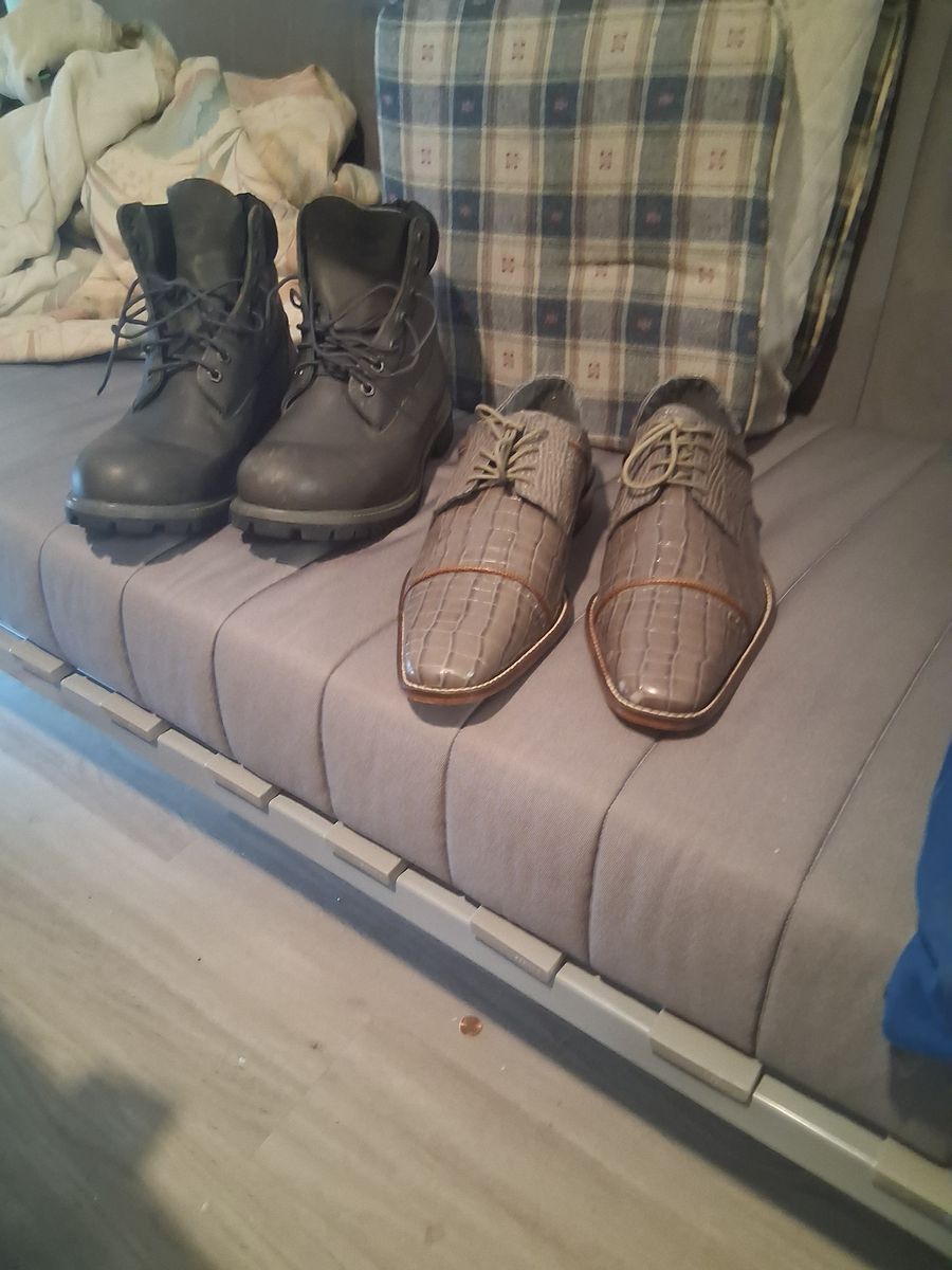 Pair of boots and pair of shoes for sale $30 a piece