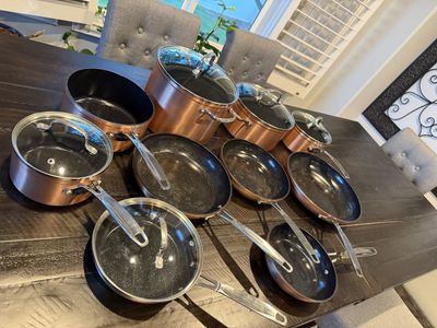 nuWAVE G10 pots and pans expanded set