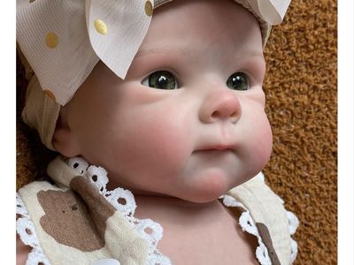 Lifelike Solid Silicone Full Body Reborn Baby Doll - Anatomically Correct Newborn