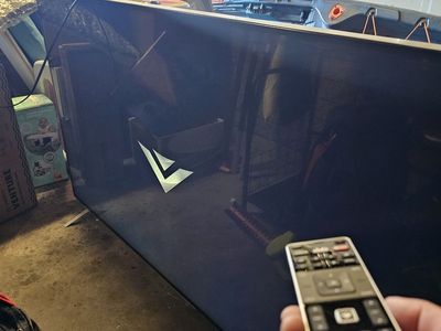 Black 65-inch Flat Screen Smart TV VIZIO- Great Condition