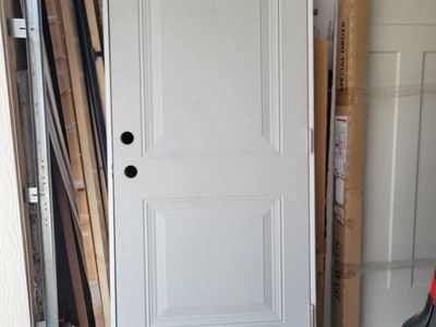 32" 2 panel prehug exterior door $125
