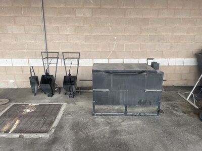 Commercial Asphalt / Tar Kettle Crack Seal Setup