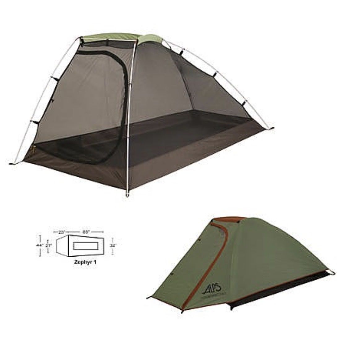 ALPS Mountaineering Zephyr 1.0 1-person 3-season