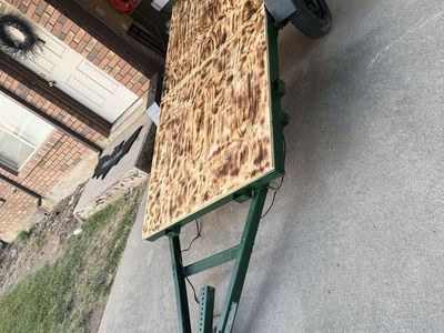 Utility Trailer Flatbed Trailer with Wood Decking