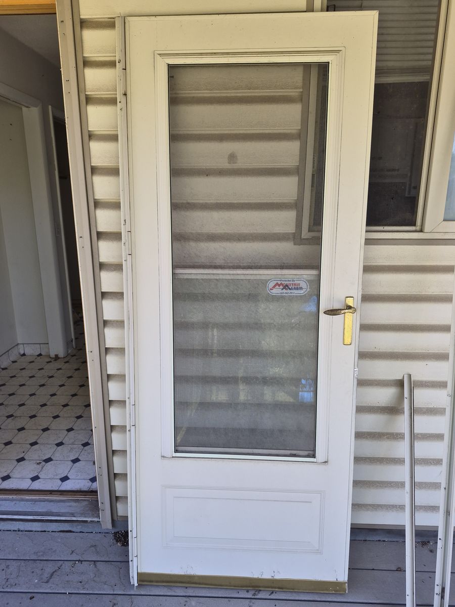 Aluminum Storm Doors