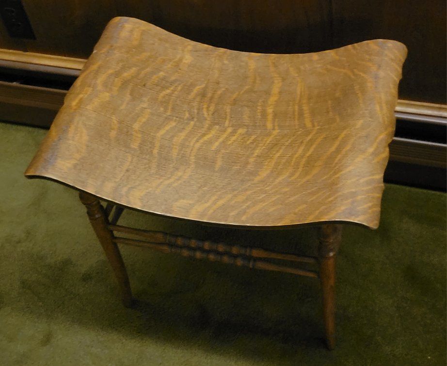 Vintage Thebes-style Stool