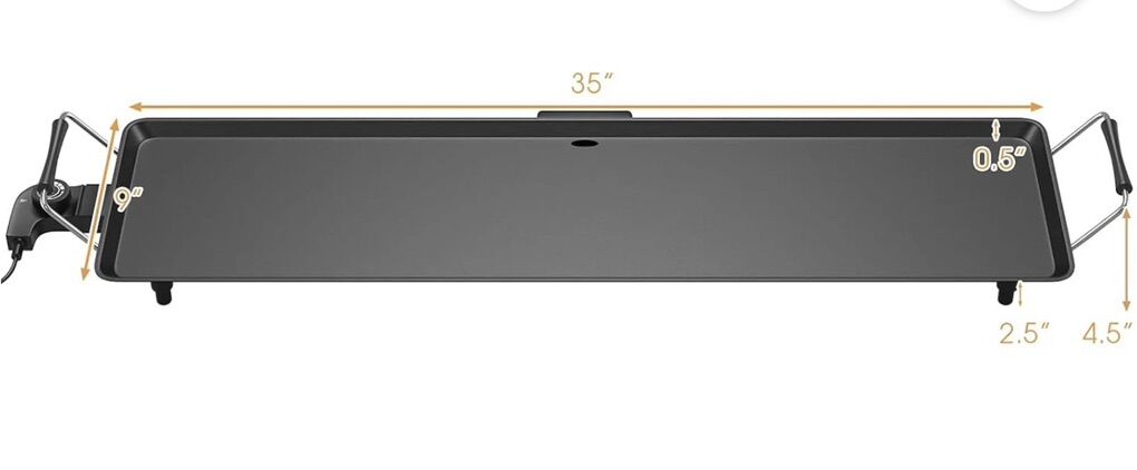 35 Electric Griddle Teppanyaki Grill