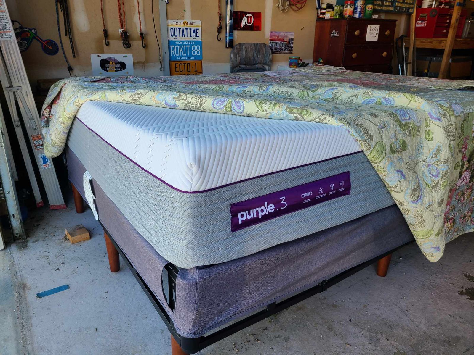 Queen Purple Mattress .3 Low Use Priced To Sell