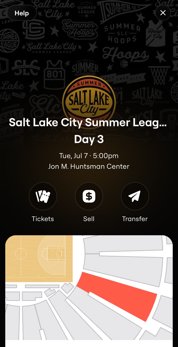 Utah Jazz Summer League Last Day (Row 9)