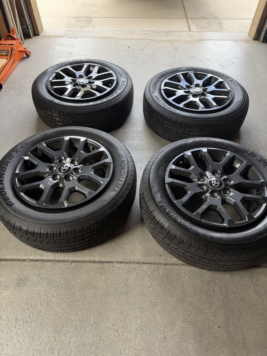 New 2026 Toyota Tundra Stock Tires and Rims