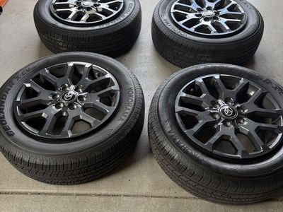 New 2026 Toyota Tundra Stock Tires and Rims