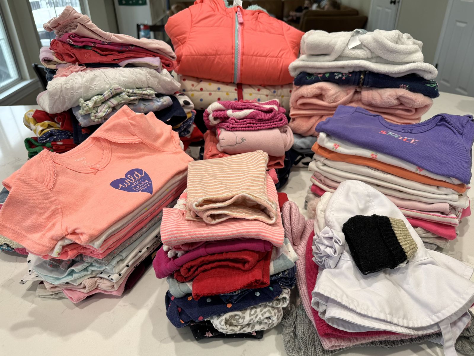 Girls Size 18 Months Clothes Bundle, 78 Items