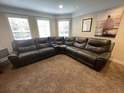 Leather Sectional