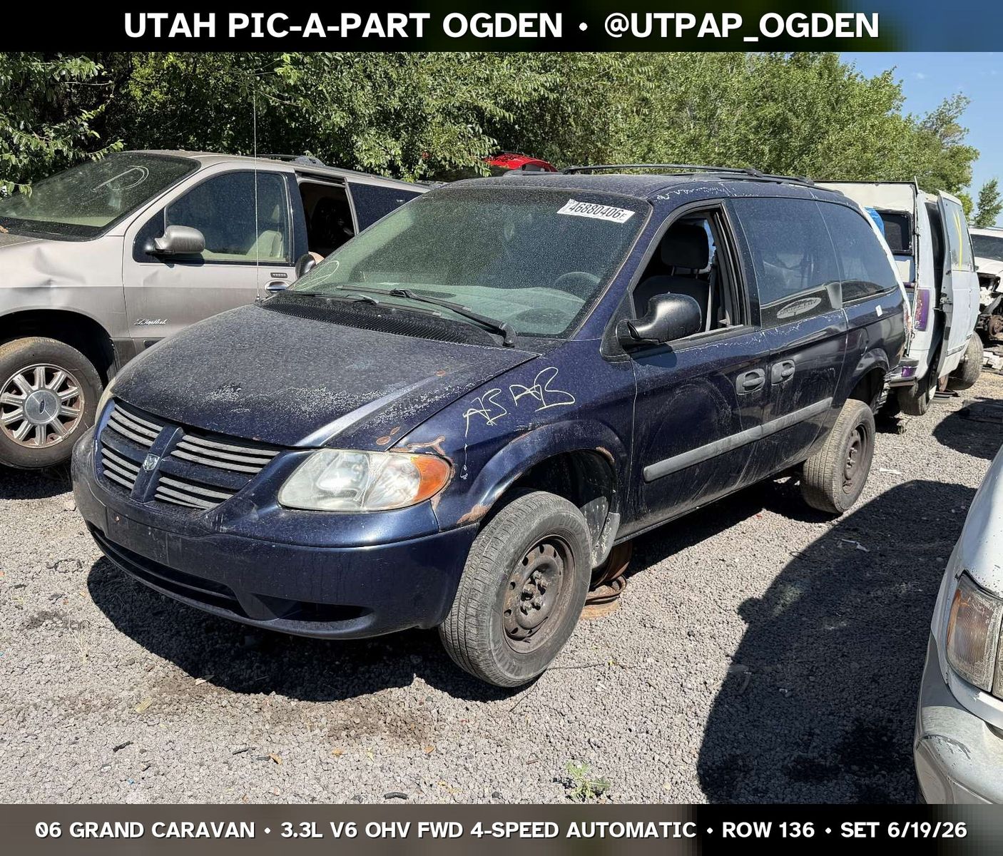 2006 Dodge Grand Caravan Parts - UTPAP Ogden