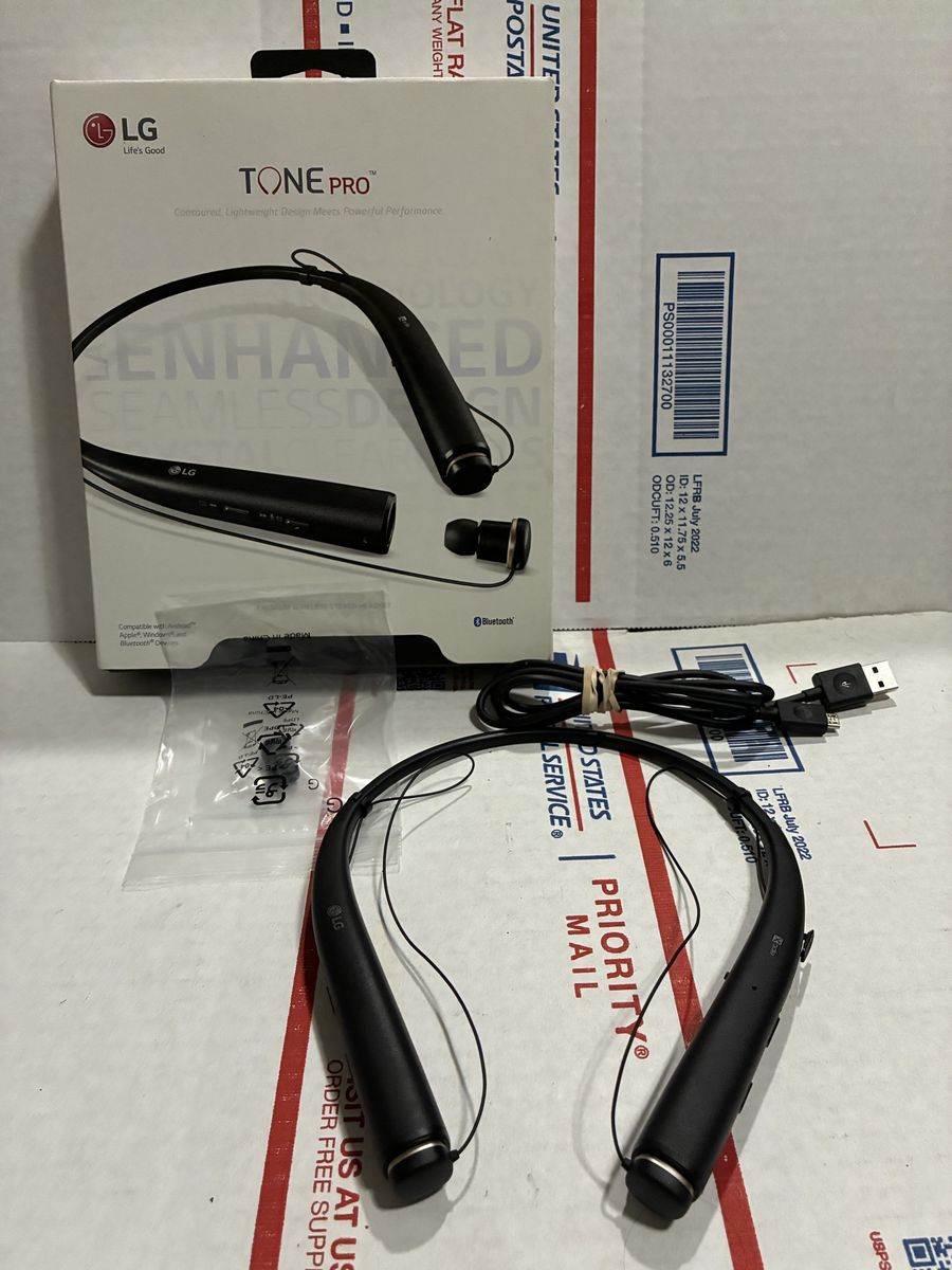LG Tone Pro HBS-780 Bluetooth Wireless Stereo Headset - Black (New, Open Box)