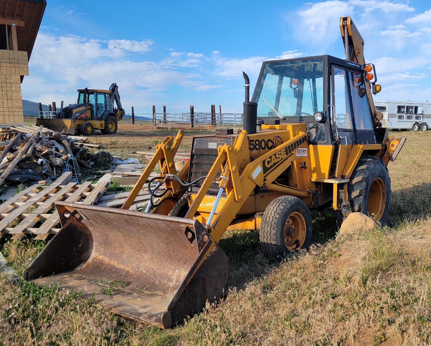 Case 580C Backhoe Loader - Used, Good Condition, Ready for Work