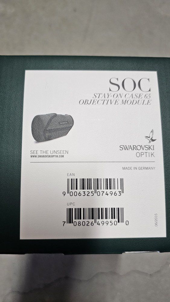 Swarovski 65mm SOC case