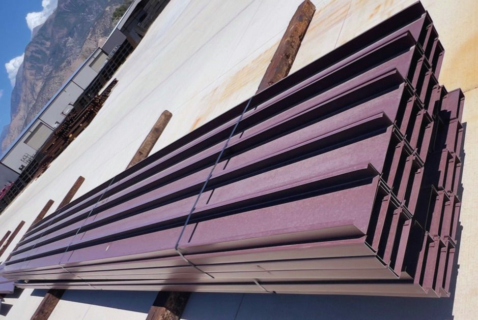 *IN STOCK* 8" Cee Purlins (27' Red Oxide)