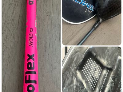 Callaway Paradym Ai Smoke Triple Diamond 9* Driver, plus $850 AutoFlex SF505 XX Shaft,