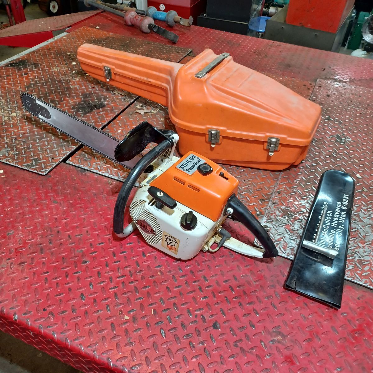 Stihl Farm Boss chainsaw