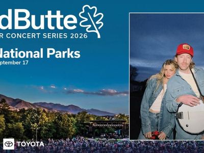 TWO TICKETS to Red Butte Outdoor Concert Series 2026: The National Parks - Thursday, September 17