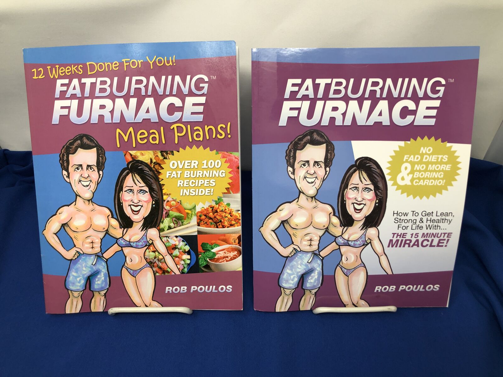 Fat Burning Furnace Fitness Book Set w/ CDs – Burn Fat & Boost Energy