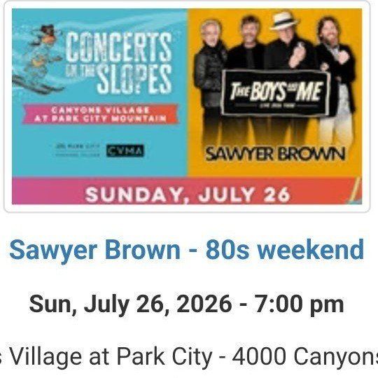 Sawyer Brown Seats
