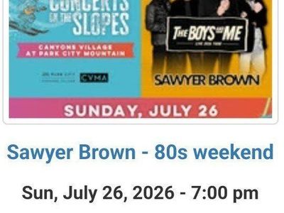 Sawyer Brown Seats