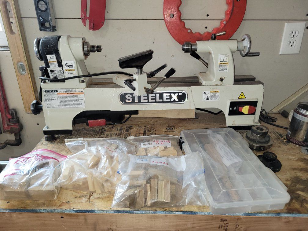 Steelex Wood Lathe
