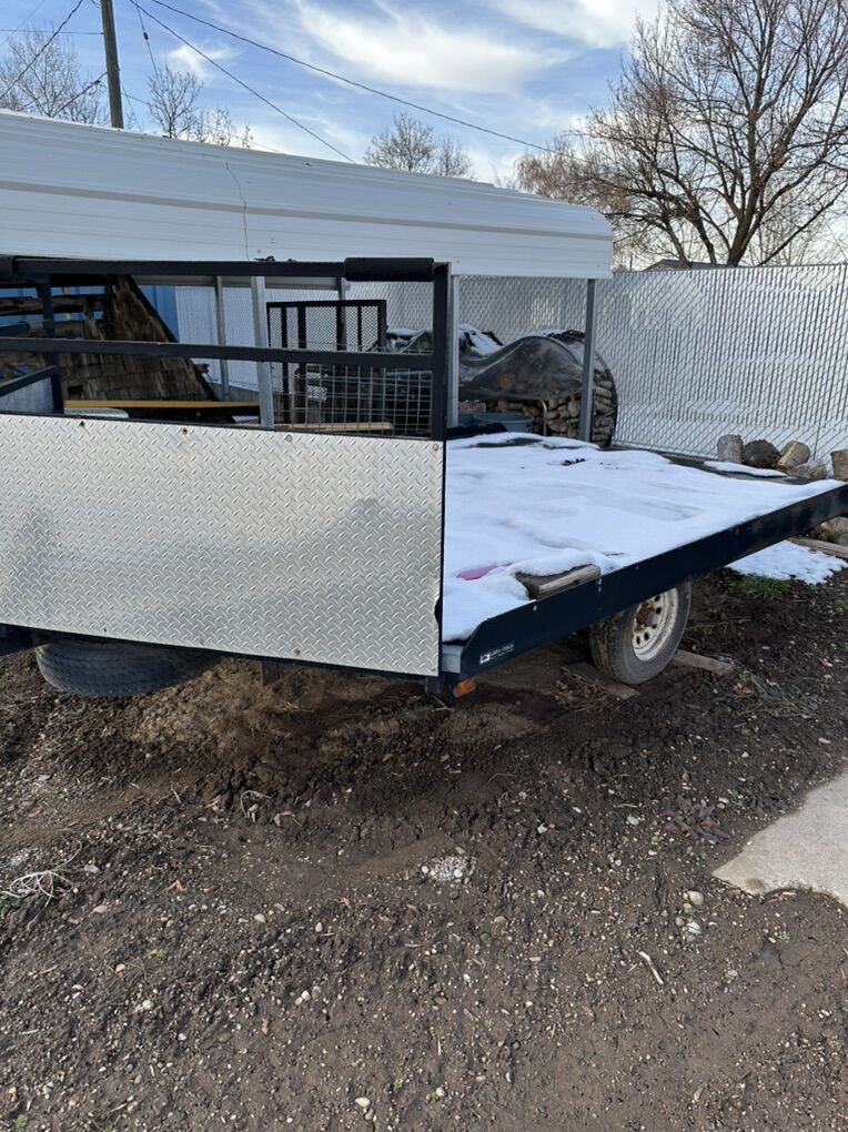 2 Place Snowmobile/ATV Trailer
