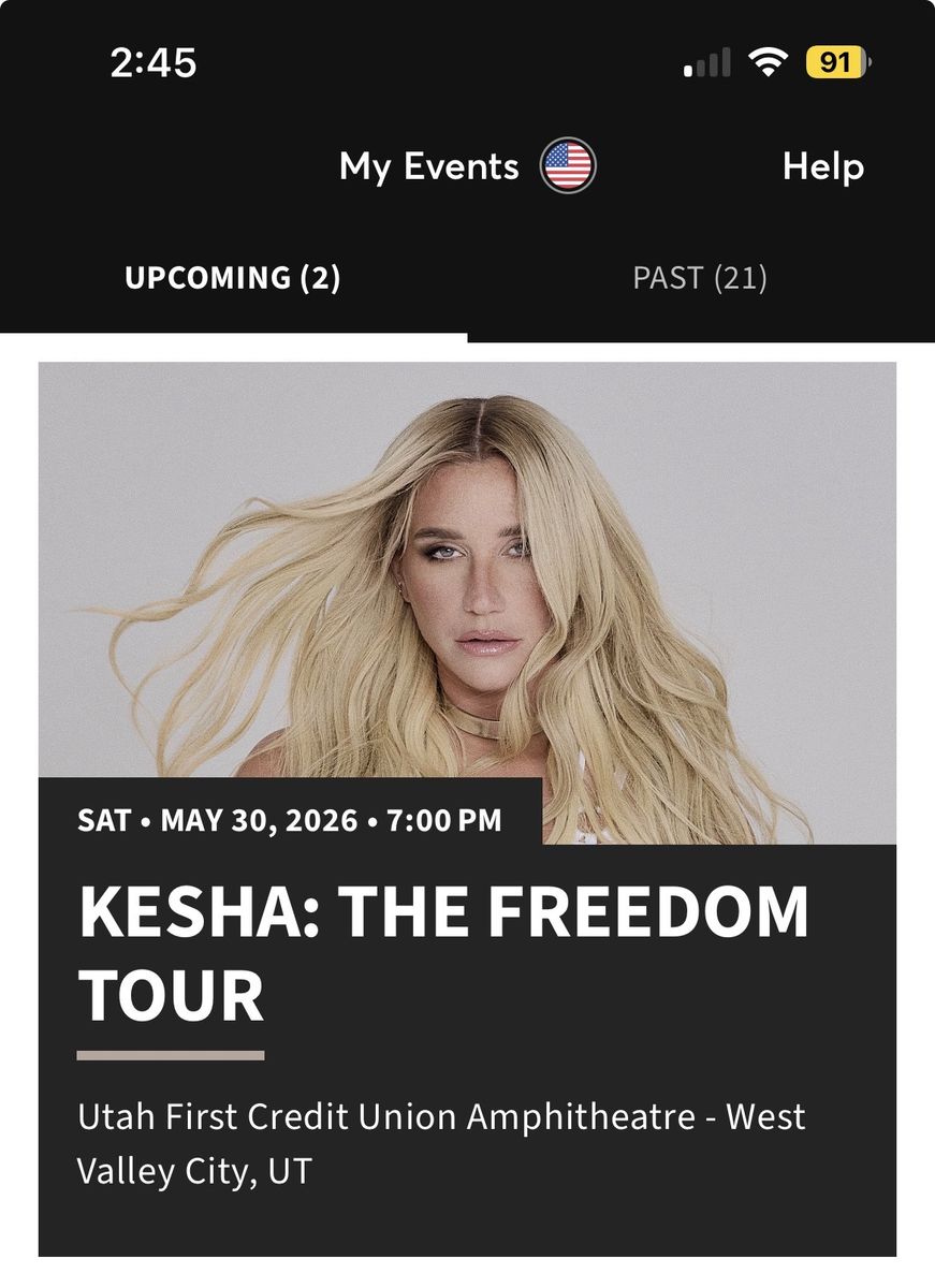 Kesha Tickets for Sale
