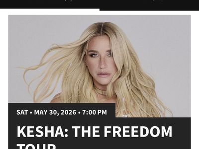 Kesha Tickets for Sale
