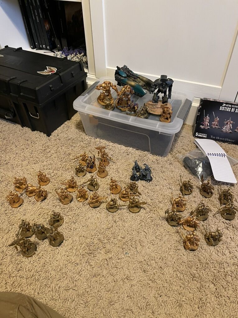 Warhammer Custodes Lot And Etc Models