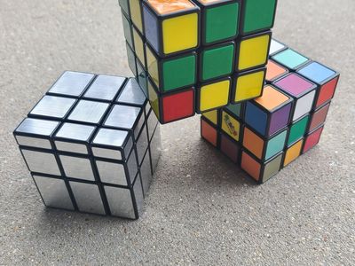 Set of 3 rubix cubes
