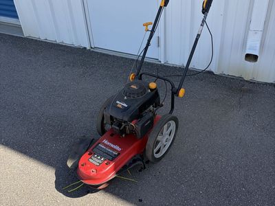 Homelite 160cc Wheeled String Trimmer Walk-Behind Brush Cutter