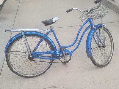 Schwinn vintage 1960 2- original blue bikes