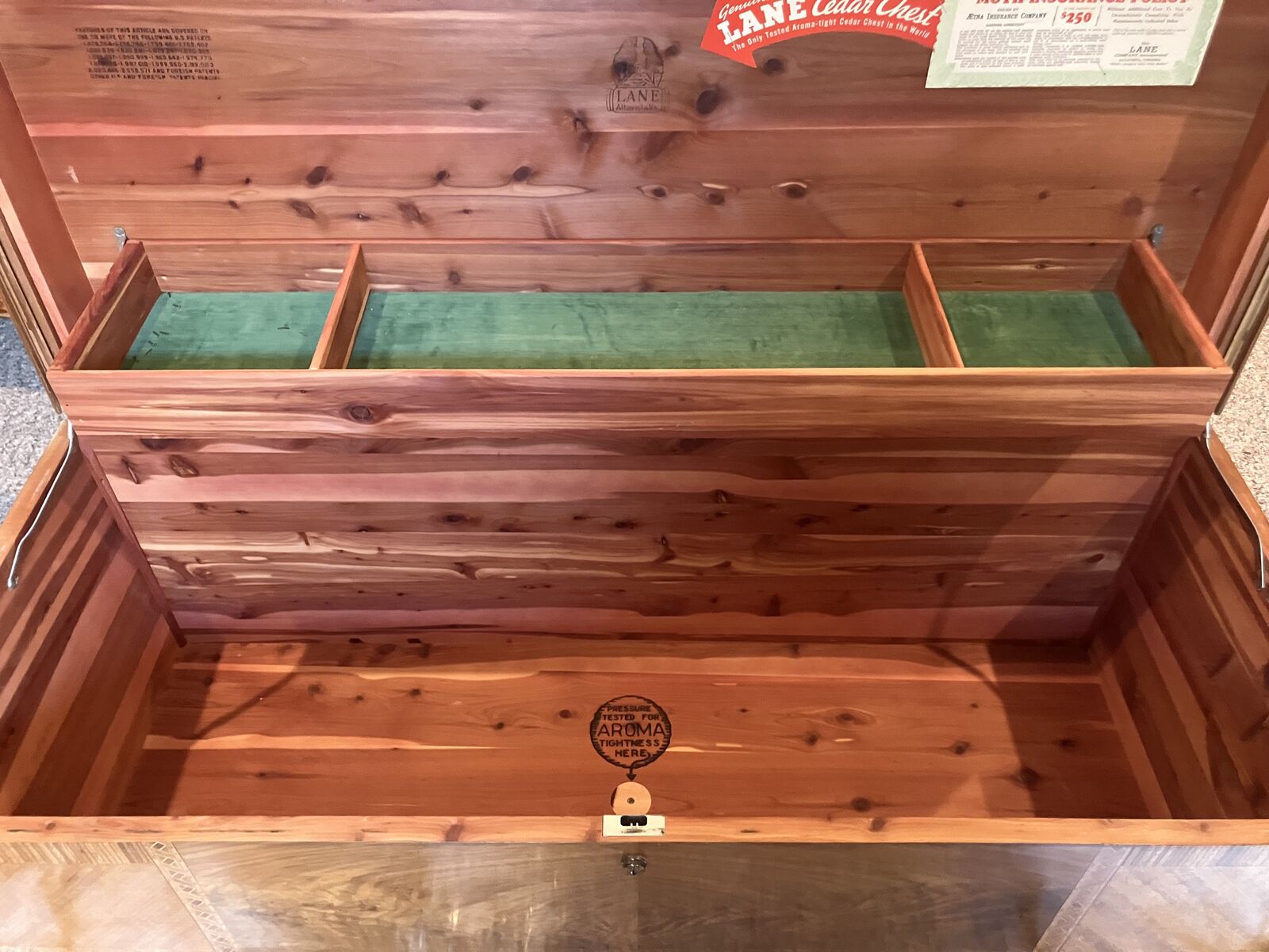 1941 Lane Waterfall Ceder Chest