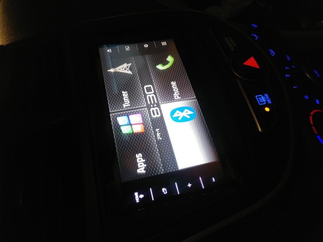 JVC Maestro Head Unit, JBL Amp, Kicker Comp Sub