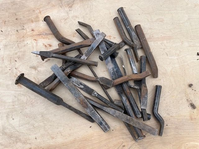 Brick and stone mason tools.