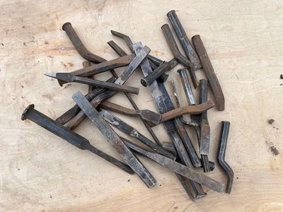 Brick and stone mason tools.