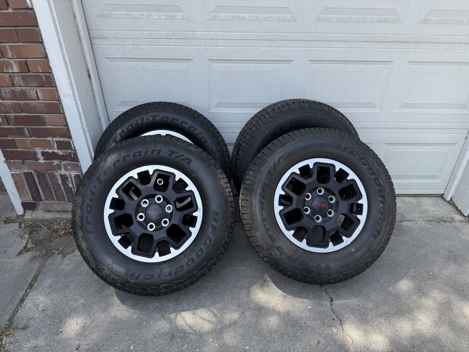 New tires and wheels - BF Goodrich Trail/Terrain - Toyota TDR wheels
