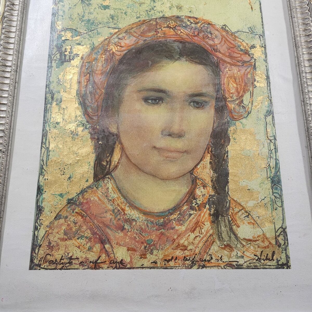 Guatamalen Mother Painting by Edna Hibel