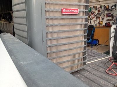 Working 3.5-ton Goodman air conditioner